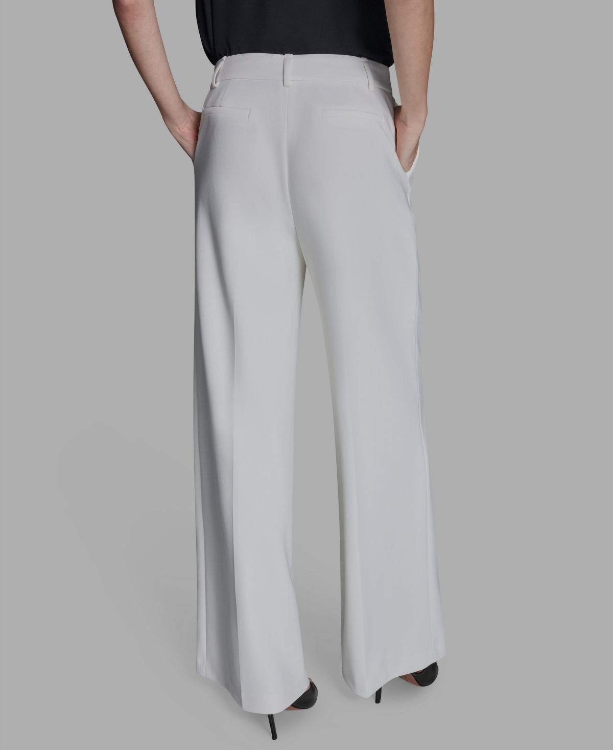 Bcbg Women's Mid-Rise Wide-Leg Pants