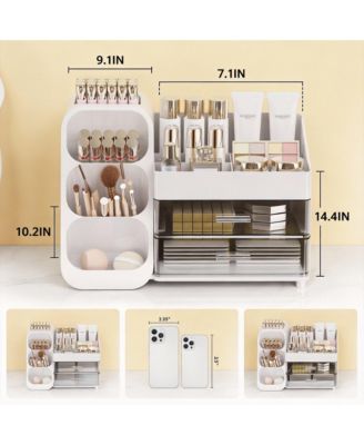 Large Makeup Organizer with Drawers for Skincare & Essentials