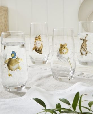 Royal Worcester Highball Glasses - Set of 4