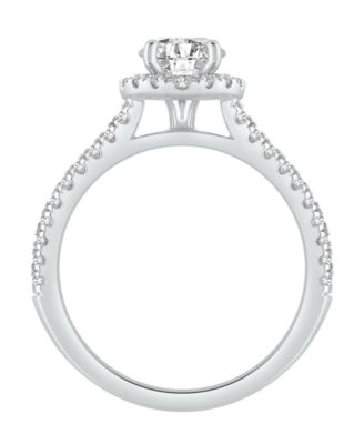 Halo Engagement Ring (1-1/4 ct. t.w.)   in 14k Yellow or White Gold