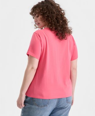 Trendy Plus Size Everyday Pocket T-Shirt