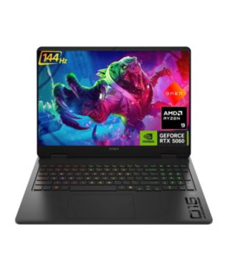 Omen 16.1" Gaming Traditional Laptop AMD Ryzen 9 8940HX 32GB RAM NVIDIA GeForce RTX 5060 512GB SSD Storage Windows 11 Home FHD+ 144Hz - Black