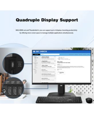 Modern AM273QP AI 27" Business All-in-One Intel Core Ultra 7 155H 16GB RAM Intel Arc Graphics 1TB SSD Storage Windows 11 Home QHD 100Hz - Black