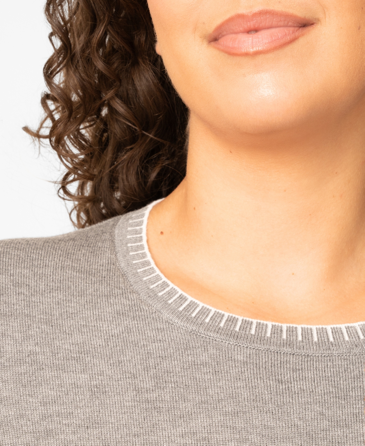 Melissa Paige Plus Whip Stitch Elbow-Sleeve Knit Sweater, Macy's Exclusive