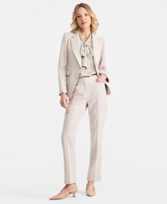 Women's Peak Lapel One-Button Blazer