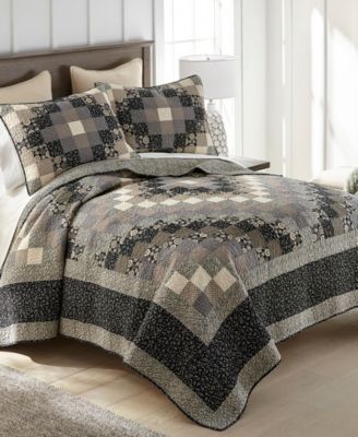 Lexington Trip 3-Pc. Quilt Set, King