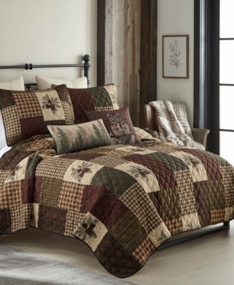 By Donna Sharp Pine Panels 2-Pc. Quilt Set, Twin
