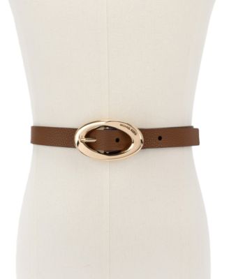 MICHAEL Kors Non-Reversible Fastening Buckle Belt