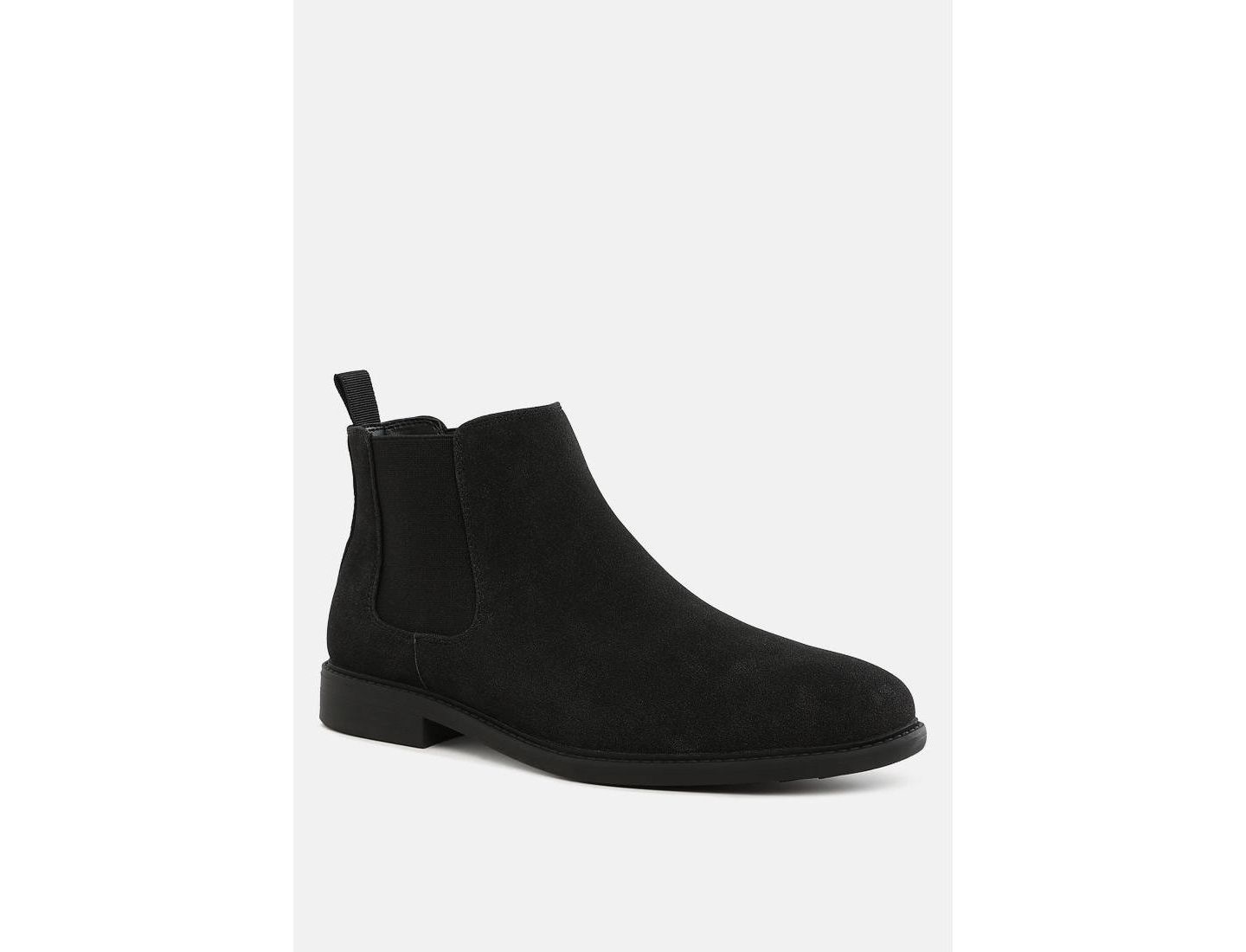 Женские ботинки London Rag Joham Faux Leather Chelsea, цвет: Чёрный — фото 4
