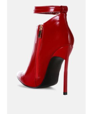 Womens Love Potion Pointed Toe High Heeled Boots