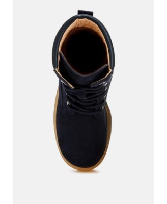 Womens Parula High Ankle Suede Boots