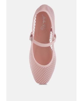 Womens Averona Mesh Mary Jane Flats