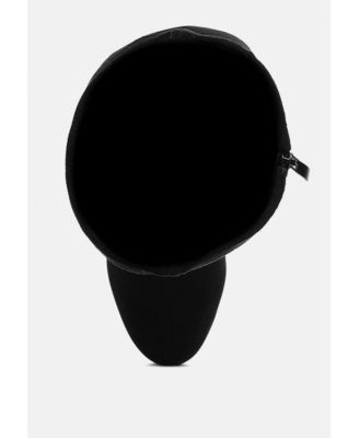 Womens Saloniki Microfiber Calf Boots