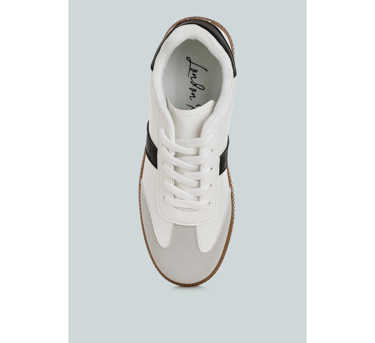 London Rag Crossover Classic Lace-Up Flatform Sneaker Women