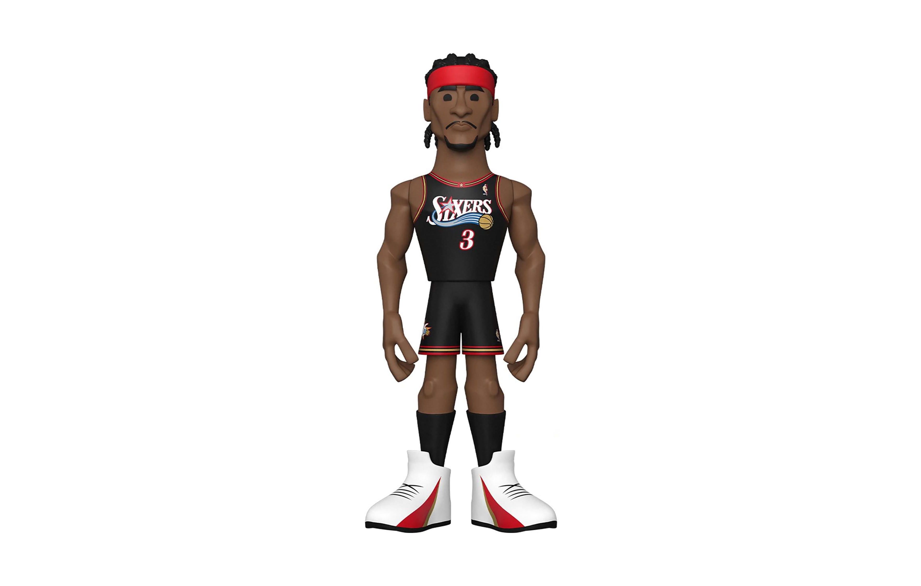 Funko Philadelphia 76ers Nba Gold 12-Inch Allen Iverson Chase Vinyl Figure