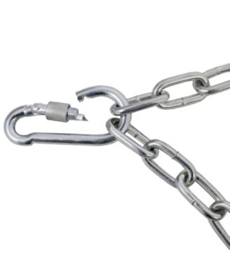 4x5ft ATV Drag Harrow Heavy Duty Q235 Steel Chain Harrow for Landscape Leveling Sod Prepping Gravel Driveway Farm Yard Garden