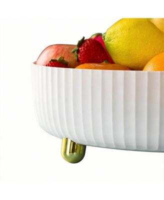 360 Degree Rotating Makeup & Skincare Organizer for Vanity Desk