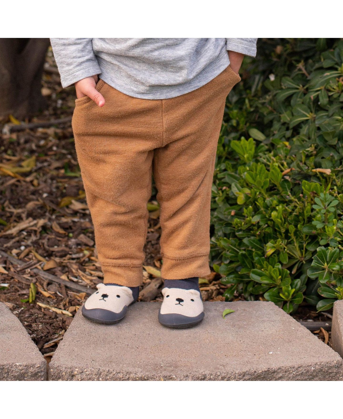 Обувь Komuello First Walk Sock Shoes Little Cub для мальчиков-малышей — фото 8