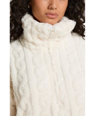 Hunkemoller Women's Poncho Cable Fleece