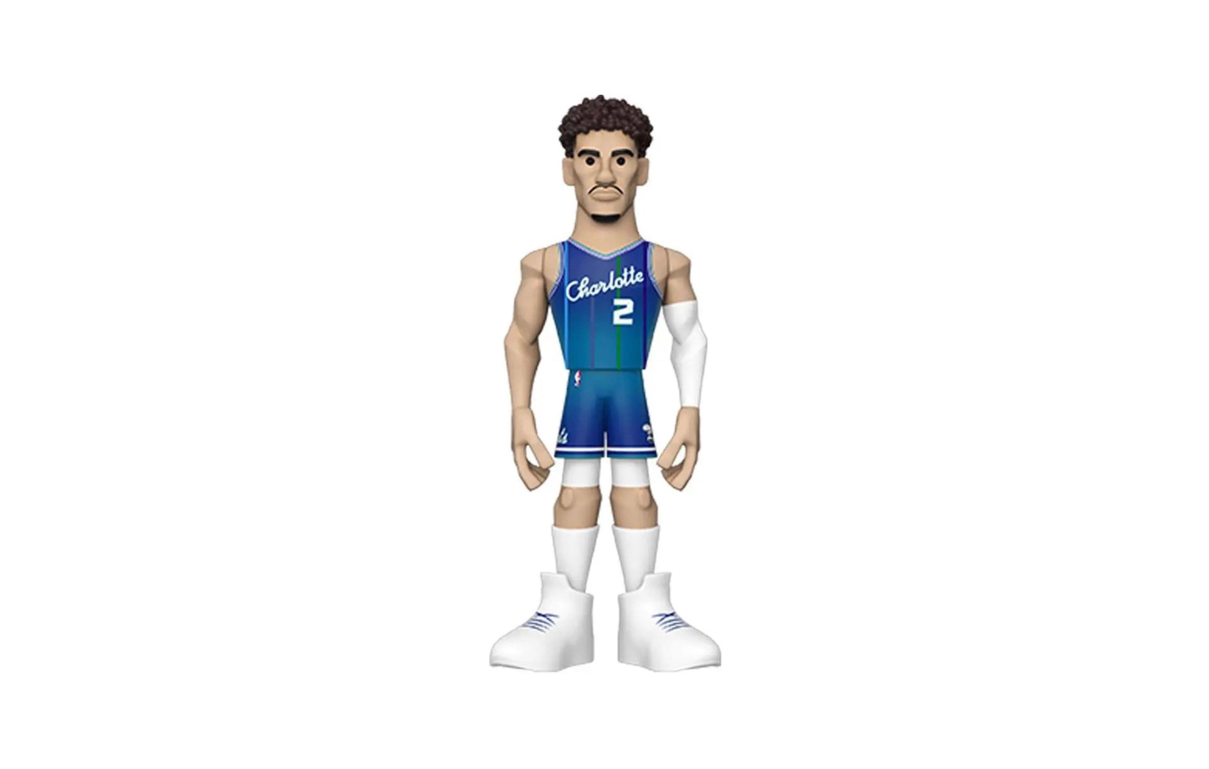 Funko Charlotte Hornets Nba Gold 5 Inch Vinyl Figure | LaMelo Ball