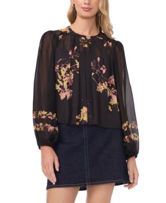 Women's Long-Sleeve Crew Neck Top