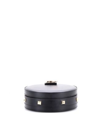 Mini Studio Round Bag Leather