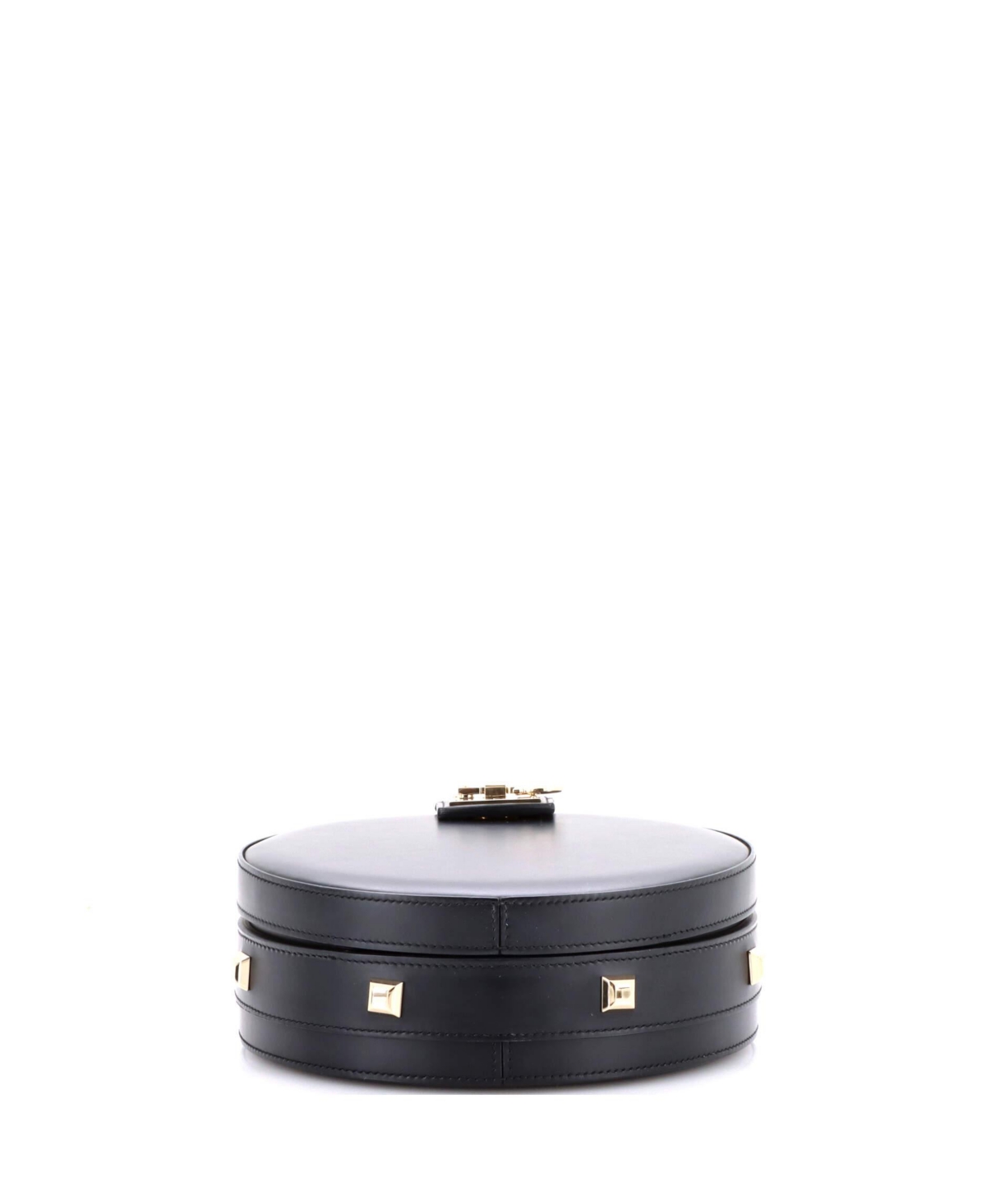 Pre-Owned Salvatore Ferragamo Mini Studio Round Bag Leather