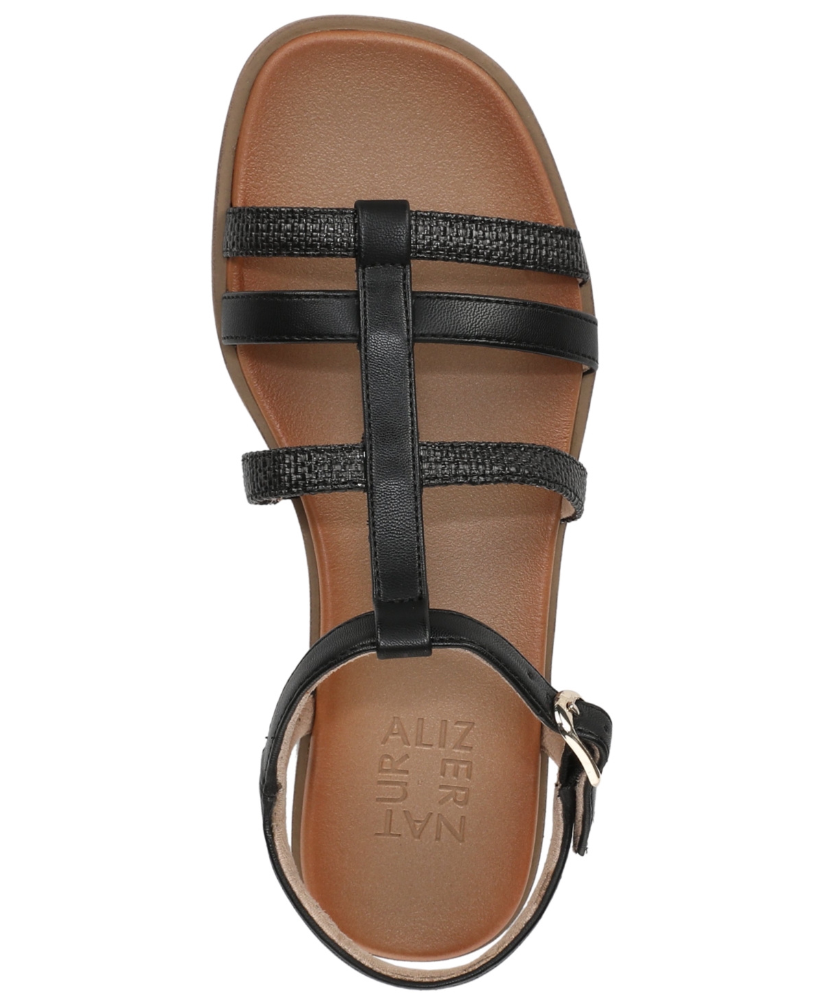 Naturalizer Women's Julia Strappy Flat Sandals