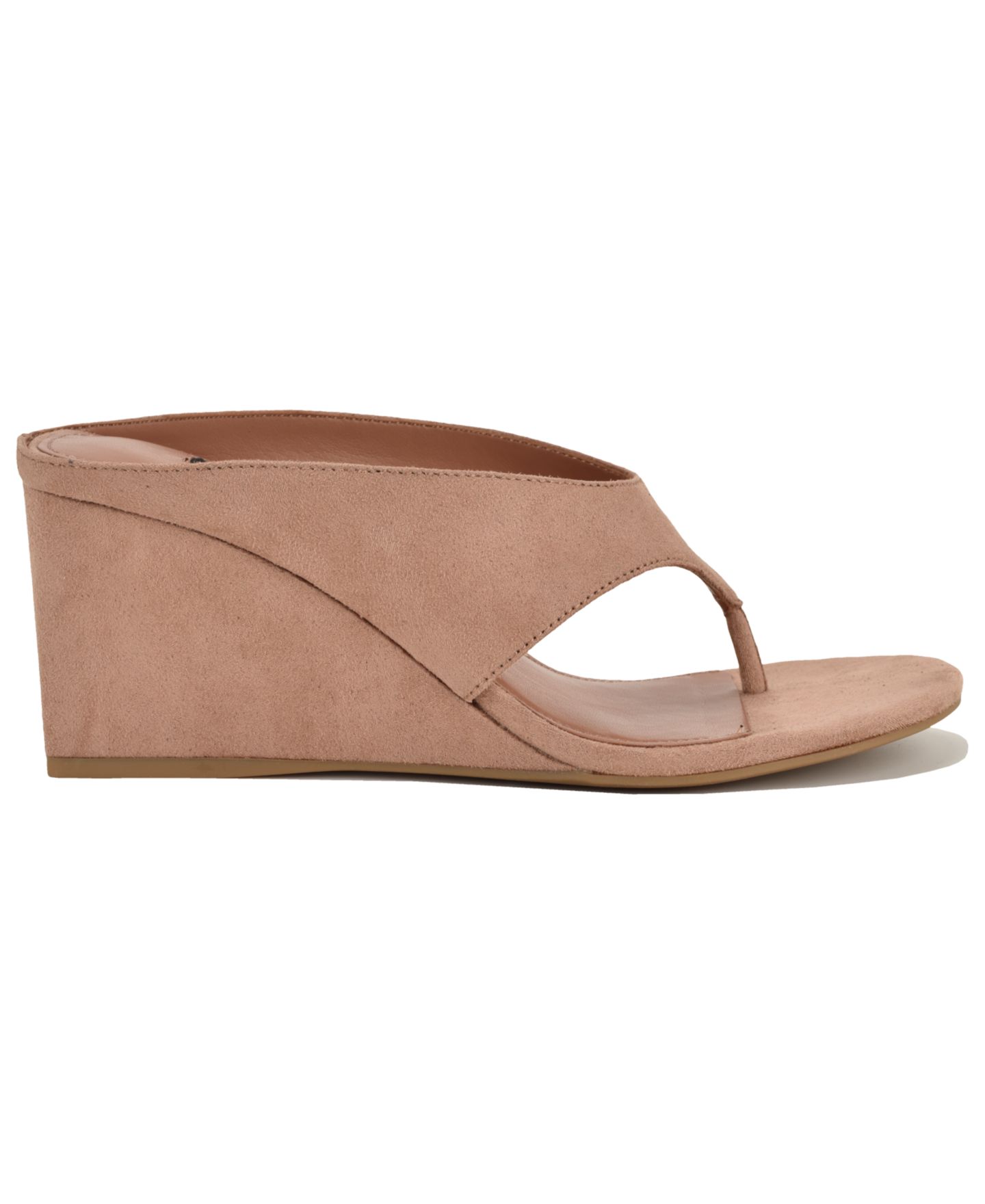 Женские сандалии Nine West Jadde Slip-On Wedge, цвет: Серо-коричневый миндальный — фото 2