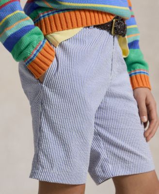 Big Boys Stretch Seersucker Shorts