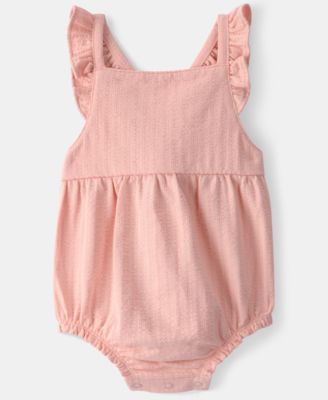 Baby Girls' Sleeveless Bubble Romper