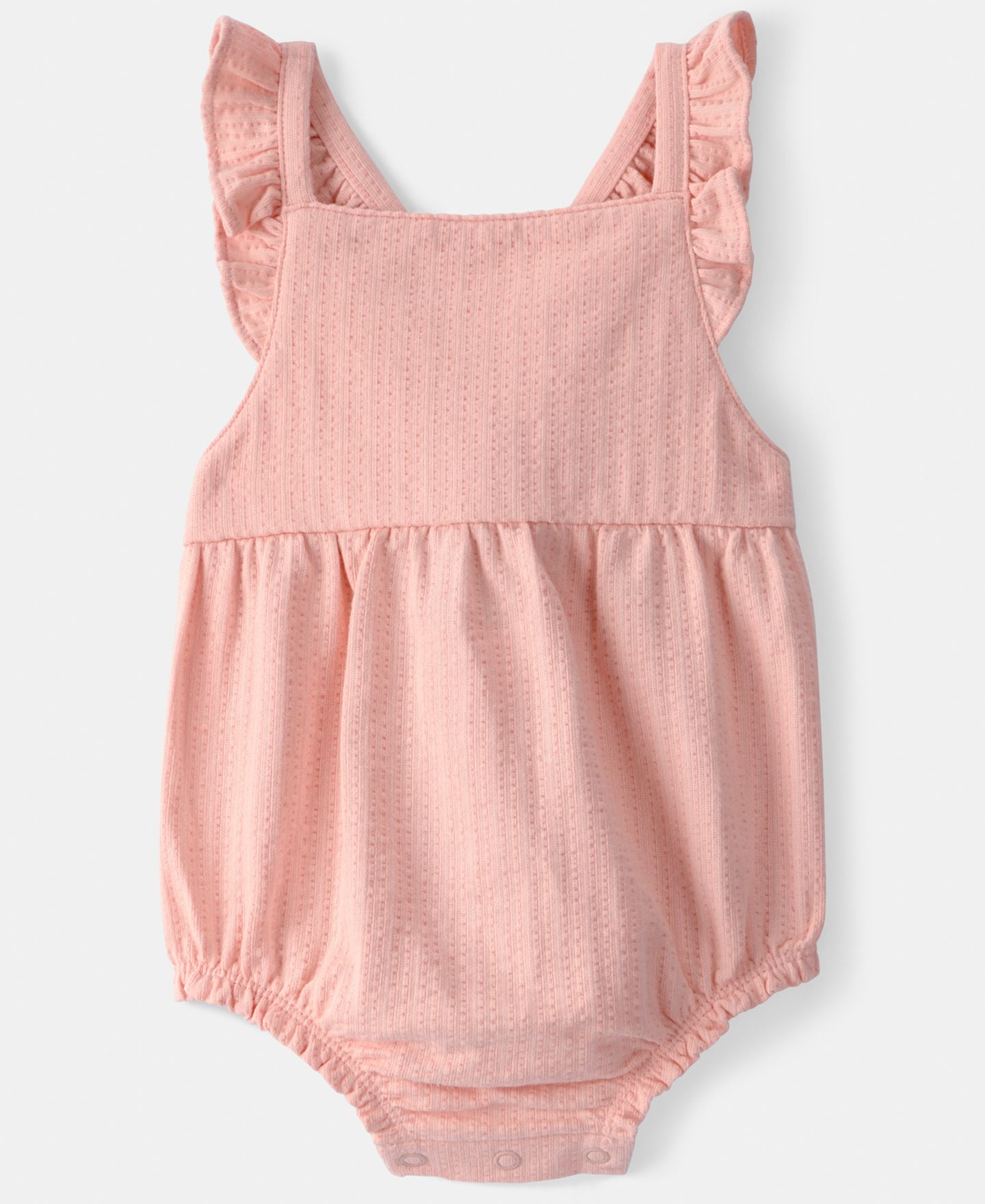 Комбинезон Carter's Sleeveless Bubble Romper для девочек-малышей, цвет: Розовый — фото 1