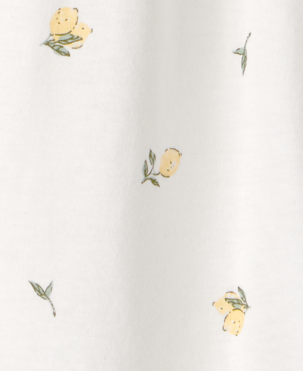 Carter's Baby Girls' Ruffle-Sleeve Lemon Jumpsuit