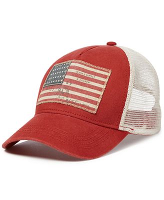 Denim & Supply Ralph Lauren Men's American Flag Baseball Cap - Hats ...