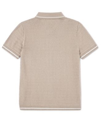 Boys' Button Through Collared Sweater