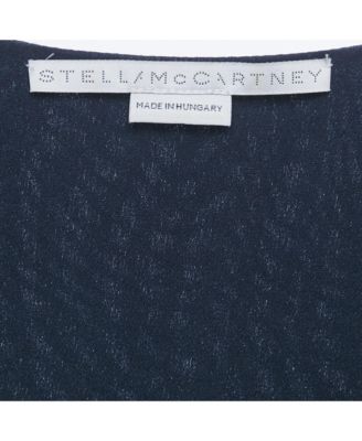 Women's Navy Blue Silk Puff Sleeve Maxi Dress