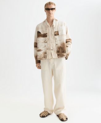 Men's Scenery Long-Sleeve Overshirt