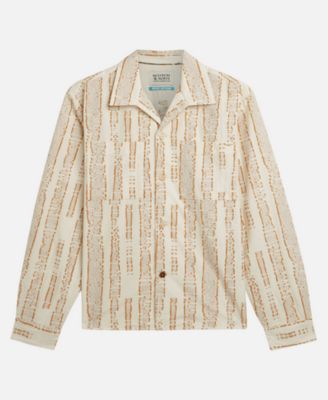Men's Jacquard Boxy-Fit Shirt