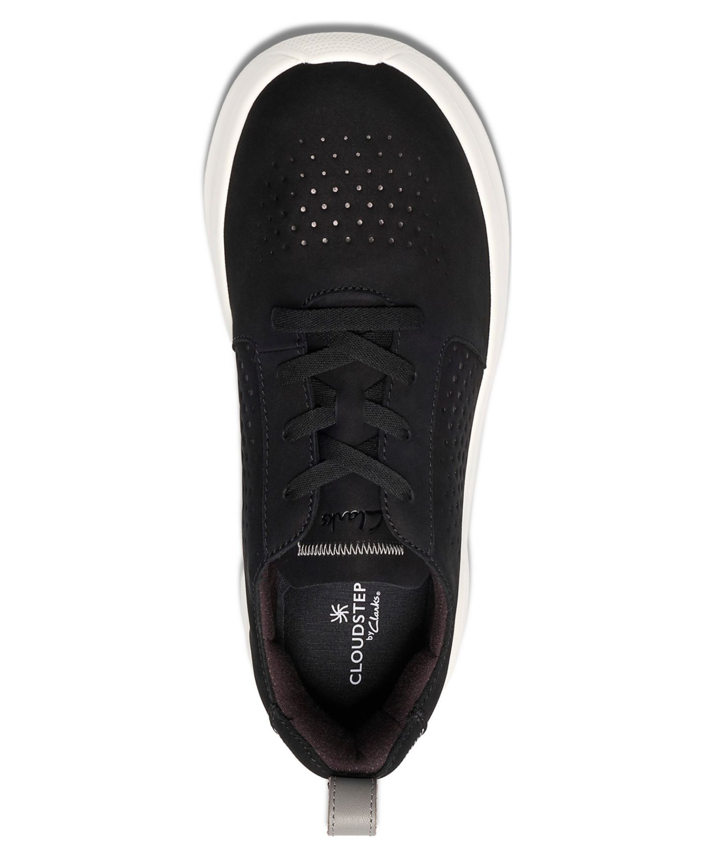 Мужские кроссовки Clarks Solevana Round-Toe, цвет: Чёрный — фото 4