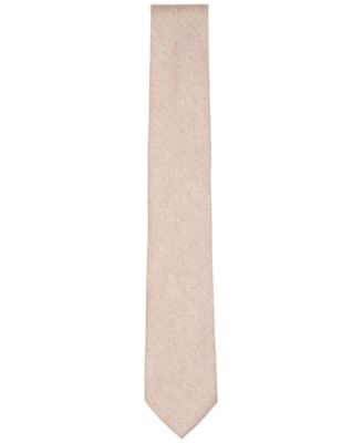 Men's Melange Chevron Solid Tie
