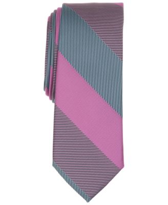 Men's Merlin Stripe Skinny Tie