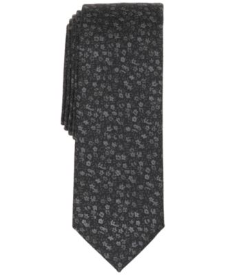 Men's Yvonne Floral Skinny Tie