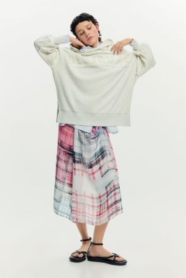 Women's Grunge rectangular foulard