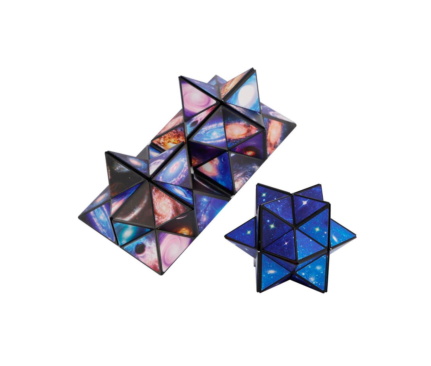 Детский пазл Bruce & Shark Galaxy 2-in-1 Magic Cube Puzzle, 2-Piece, Ages 8+, цвет: Синий — фото 8