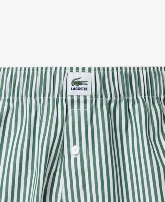 Men's Straight-Fit Woven Boxers, 3-Pack