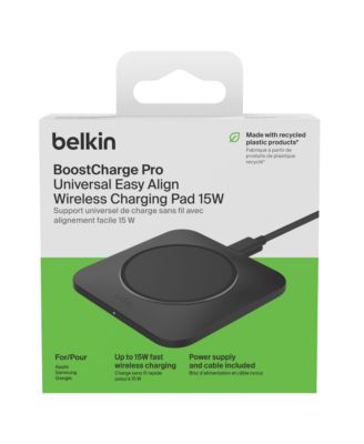 BoostCharge Pro Universal Easy Align Wireless Charging Pad 15W