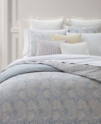 Lauren Ralph Lauren Leigh Paisley 3-Pc. Duvet Cover Set, Full