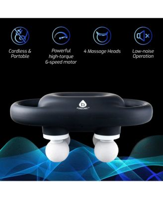 9-Speed Deep Tissue Massage Gun – Cordless, Rechargeable With 8Pro Massage Heads