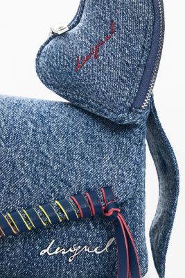 Women's Embroidered denim bag