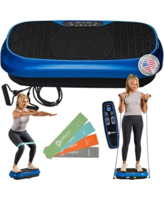 Waver Mini Vibration Plate Exercise Machine for Lymphatic Drainage – Compact Whole Body Vibrating Platform for Muscle Toning